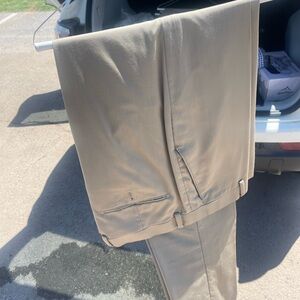 Big & Tall Joe Abboud Men's Tan Dress Pants